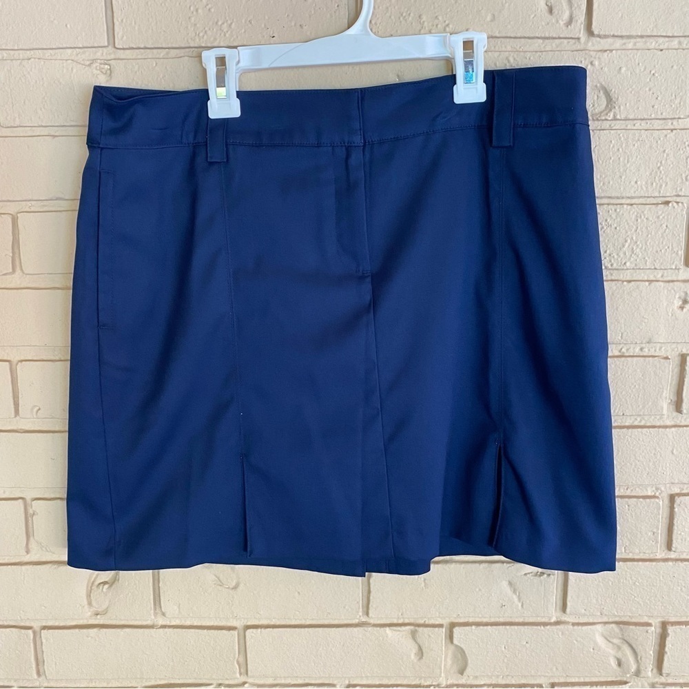 IZOD Golf Women’s Size 10 Navy Blue Stretch Skirt Skort Golf Tennis Pickleball